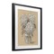 Stupell Industries Hydrangea Jar Drawing Framed Print Under Glass, design by Patti Bishop